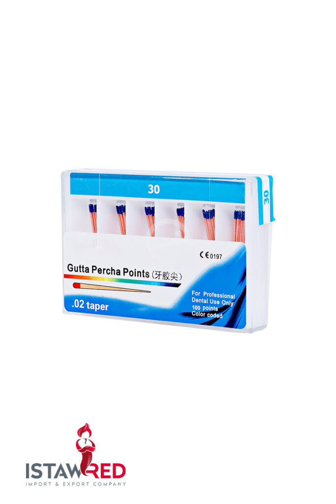 Gutta Percha Points 30 Blue F3 Made In Turkey Best Value Istawred Medical